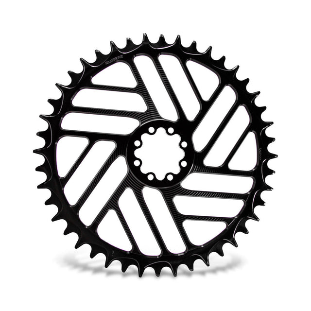 ALUGEAR Round 1X Chainring for SRAM 8-Bolt Direct Mount (Beach Ball)