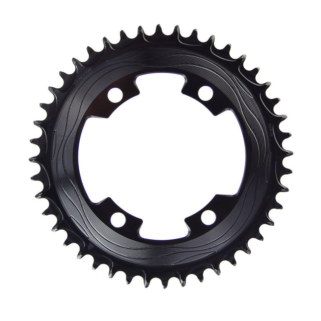 ALUGEAR Round 1X AERO Chainring for 107 BCD SRAM Asymmetric