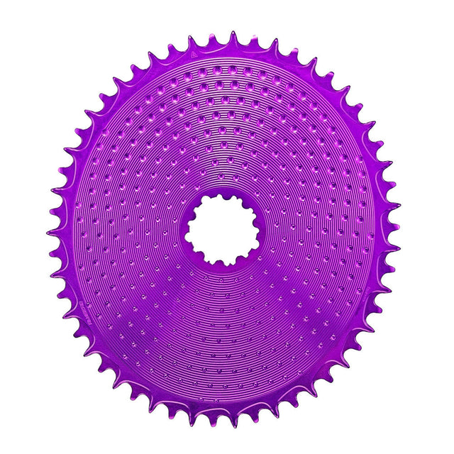 ALUGEAR Oval 1X AERO Golf Ball Chainring for SRAM 3-Bolt Direct Mount