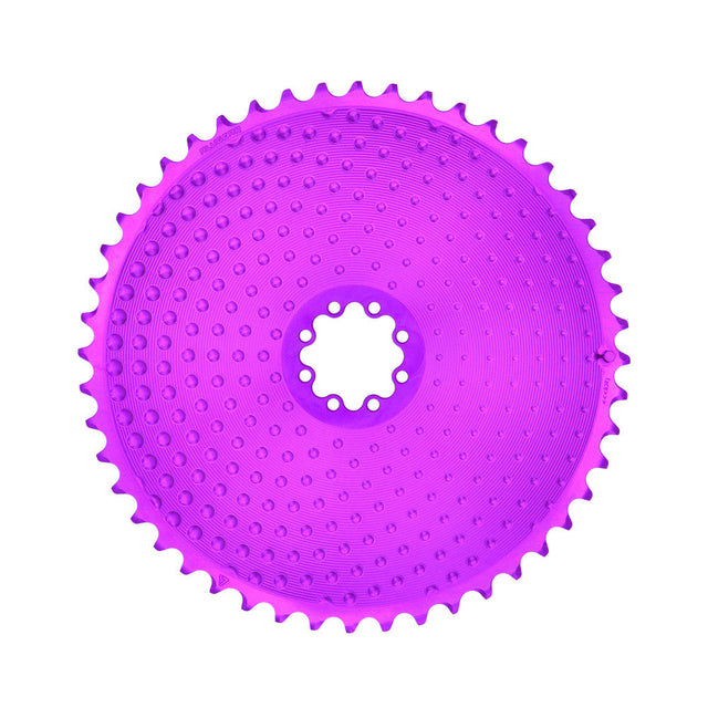 ALUGEAR 2X Round AERO Chainring Set for SRAM 8-Bolt Direct Mount