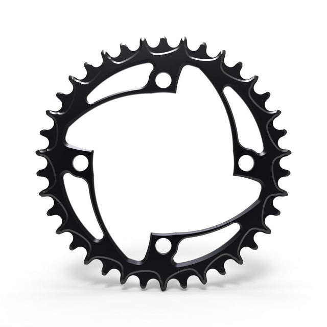 ALUGEAR Round 1X Chainring for 104 BCD 4-Arm Cranks