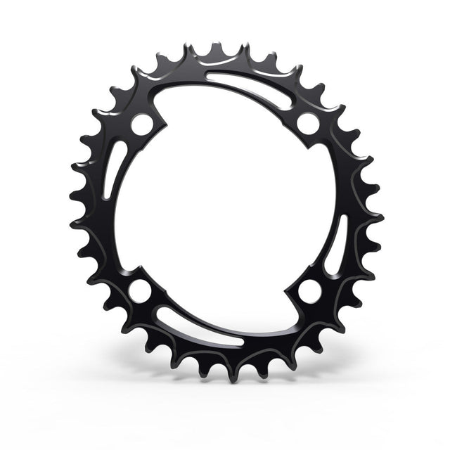 ALUGEAR Oval 1X Chainring for 104 BCD 4-Arm Cranks