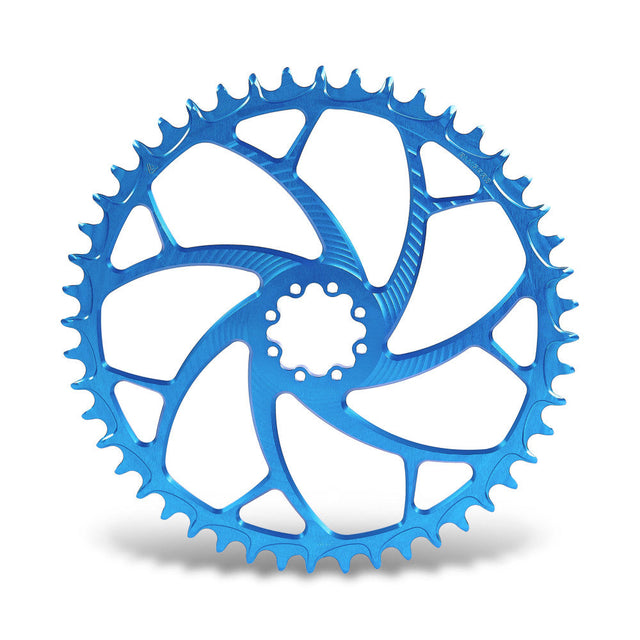 ALUGEAR Round 1X Chainring for SRAM 8-Bolt Direct Mount (ELM)