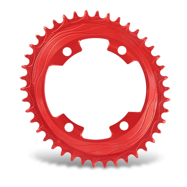 ALUGEAR Oval 1X AERO Chainring for 107 BCD SRAM Asymmetric