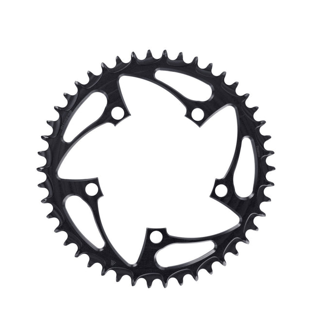 ALUGEAR Round 1X Chainring for 110 BCD 5-Arm Cranks