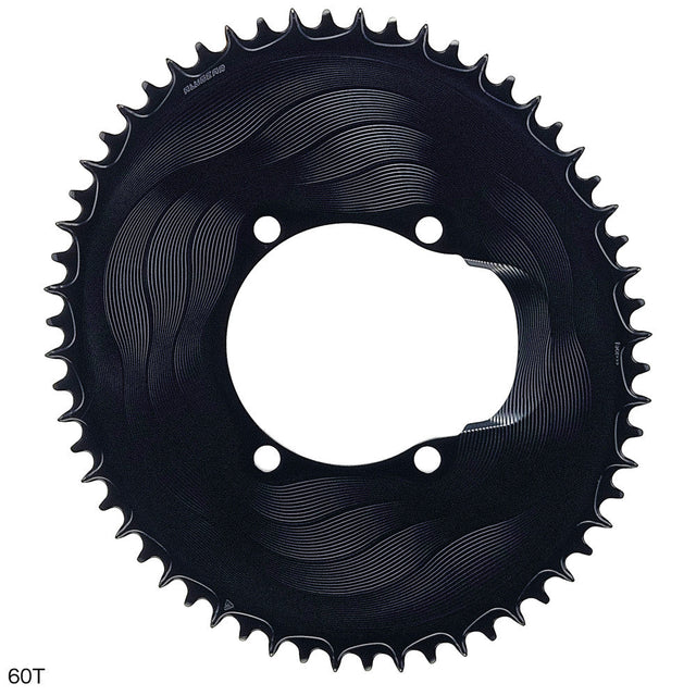 ALUGEAR Oval 1X Chainring for Shimano 12sp 110 BCD Asymmetric
