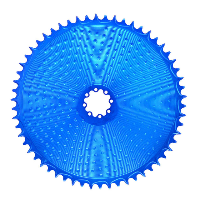 ALUGEAR Round 1X AERO Golf Ball Chainring for SRAM 8-Bolt Direct Mount