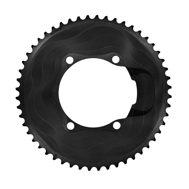 ALUGEAR 2x12 AERO Outer Chainring for Shimano 110 BCD Asymmetric