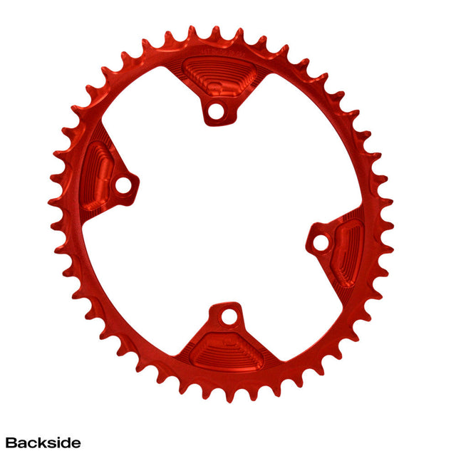 ALUGEAR Oval 1X Chainring for Shimano GRX 110 BCD