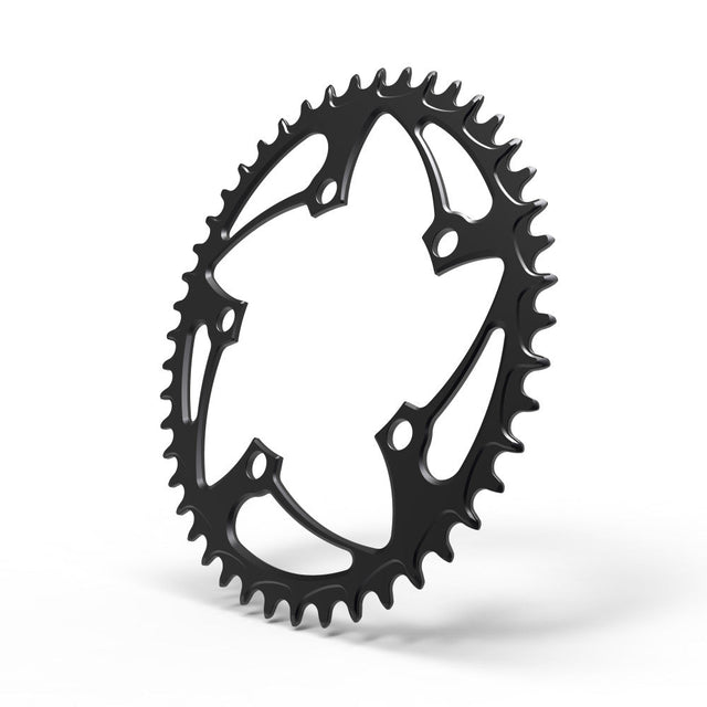 ALUGEAR Oval 1X Chainring for 110 BCD 5-Arm Cranks