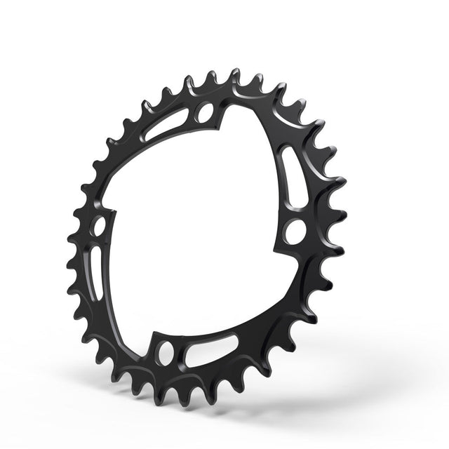 ALUGEAR Round 1X Chainring for 104 BCD 4-Arm Cranks