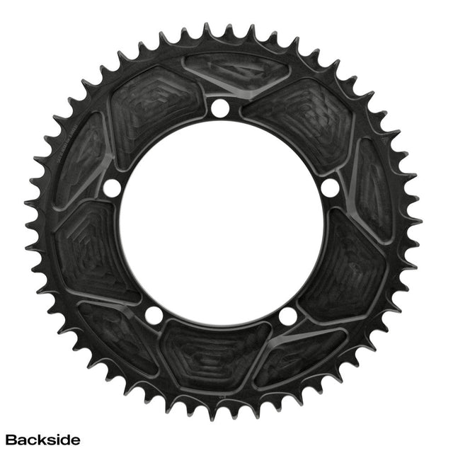 ALUGEAR Round 1X AERO Chainring for 130 BCD 5-Arm Cranks