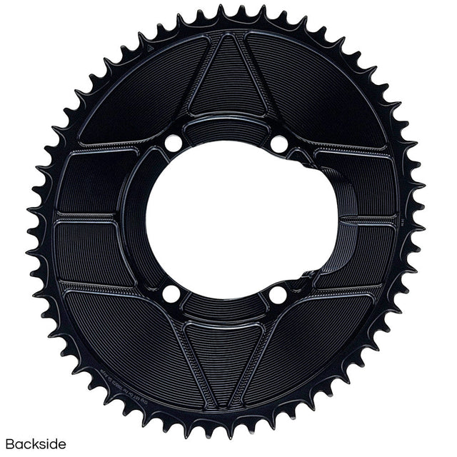 ALUGEAR Oval 1X Chainring for Shimano 12sp 110 BCD Asymmetric