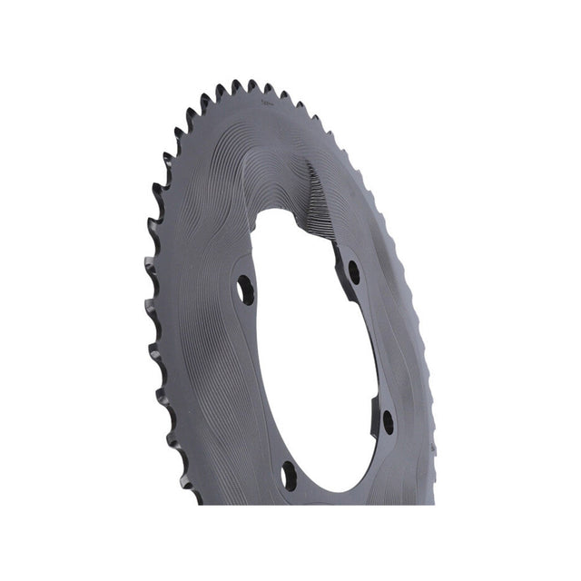 ALUGEAR 2x12 AERO Outer Chainring for Shimano 110 BCD Asymmetric