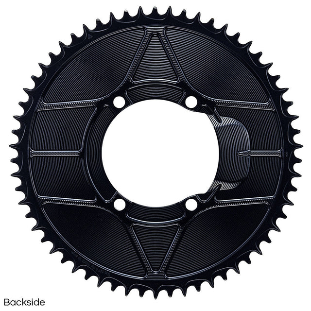 ALUGEAR Round 1X Chainring for Shimano 12sp 110 BCD Asymmetric