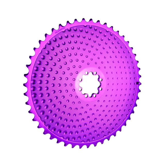 ALUGEAR 2X Round AERO Chainring Set for SRAM 8-Bolt Direct Mount