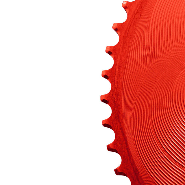 ALUGEAR Round 1X Chainring for Shimano 12sp 110 BCD Asymmetric