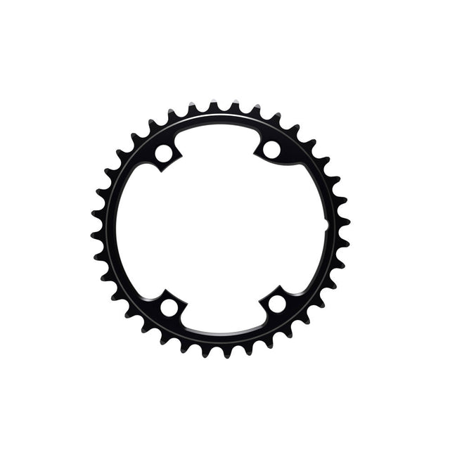 ALUGEAR 2X Round Chainring Set for Quarq DFour Power Meter