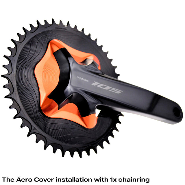 ALUGEAR Chainring Cover for Shimano 105 R7100