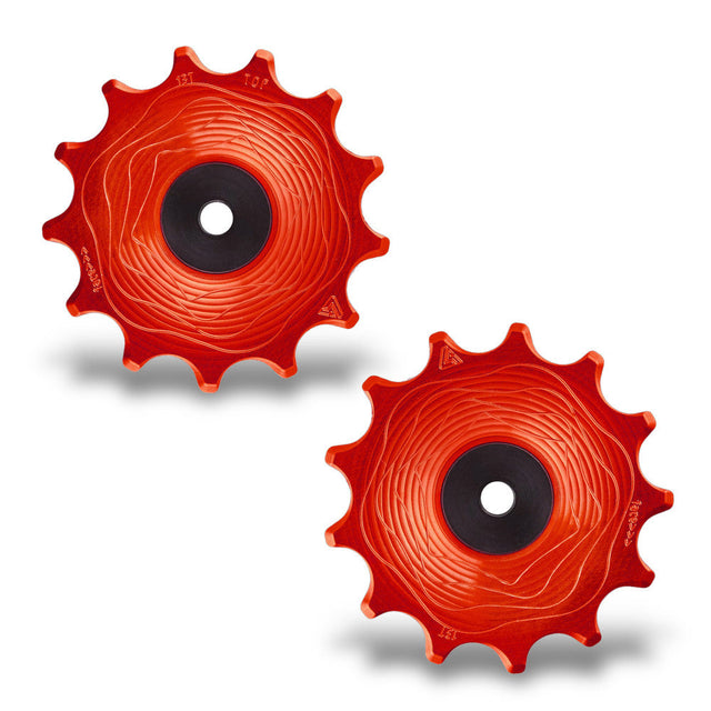 ALUGEAR AERO Pulley Wheels 13T-13T for Shimano 12 Speed MTB