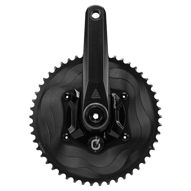 ALUGEAR 2X Round Chainring Set for Quarq DFour Power Meter