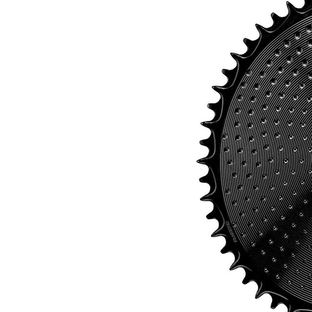 ALUGEAR Round 1X AERO Golf Ball Chainring for SRAM 3-Bolt Direct Mount