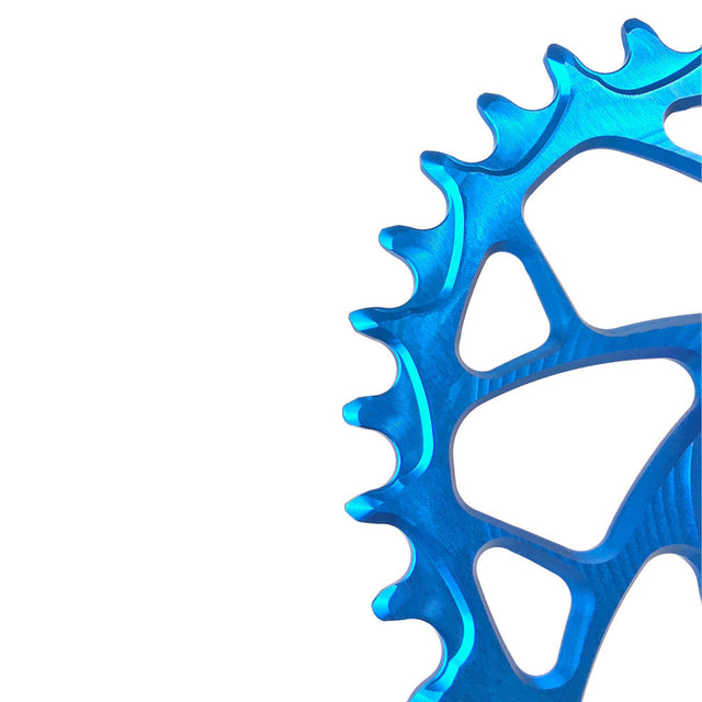 ALUGEAR Oval 1X Chainring for SRAM 8-Bolt Direct Mount (ELM)