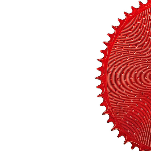ALUGEAR Round 1X AERO Thread Mount Chainring 6.5mm Offset
