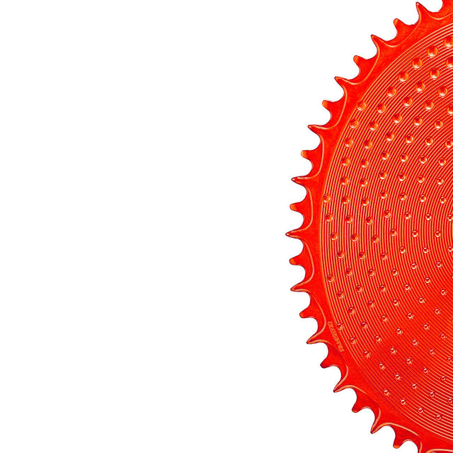 ALUGEAR 2X Round AERO Chainring Set for SRAM 8-Bolt Direct Mount