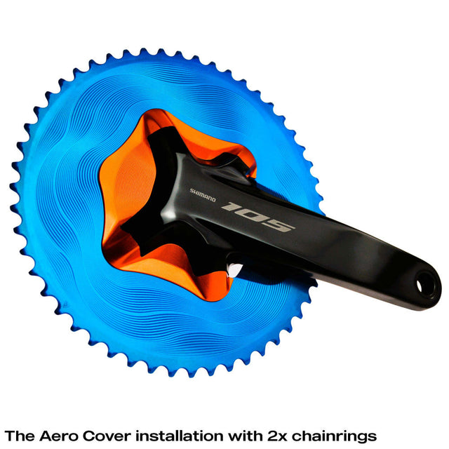 ALUGEAR Chainring Cover for Shimano 105 R7100