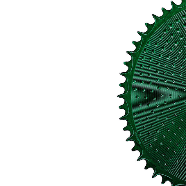 ALUGEAR Round 1X AERO Golf Ball Chainring for SRAM 3-Bolt Direct Mount
