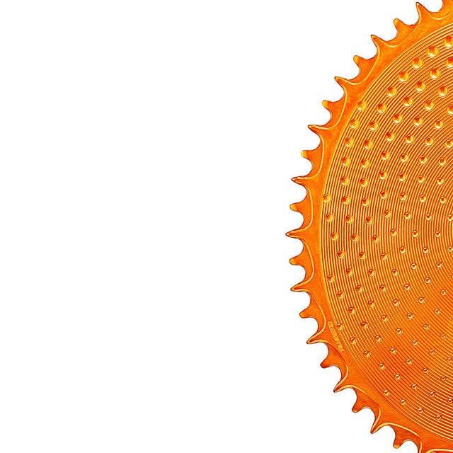ALUGEAR Oval 1X AERO Golf Ball Chainring for SRAM 8-Bolt Direct Mount