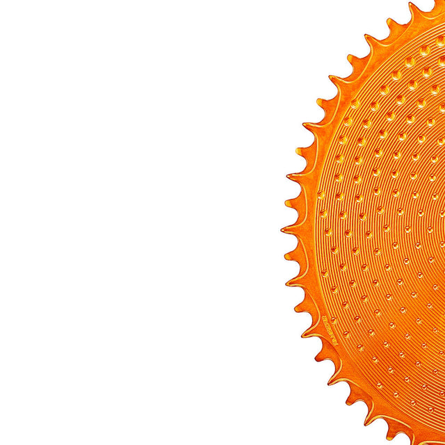 ALUGEAR Oval 1X AERO Golf Ball Chainring for SRAM 3-Bolt Direct Mount