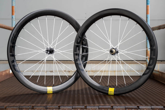 Berd Sparrow50 Gold Carbon Wheels