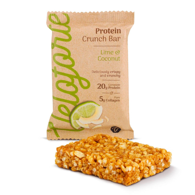 Veloforte Lime & Coconut High Protein Crunch Bar