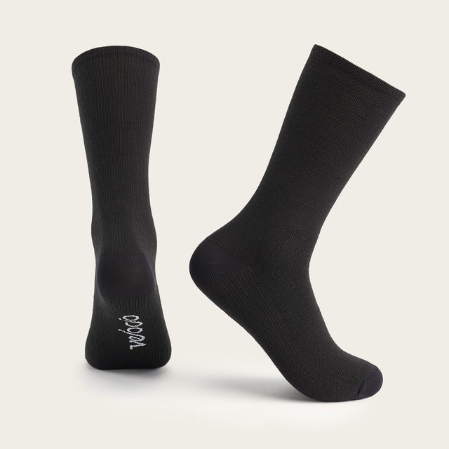 Velocio LUXE Merino Sock in Black