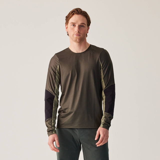 Velocio Men's ACCESS Long Sleeve in Rosin