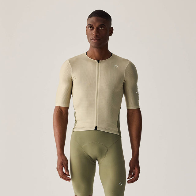 Velocio Men's CONCEPT Jersey in Moss Gray