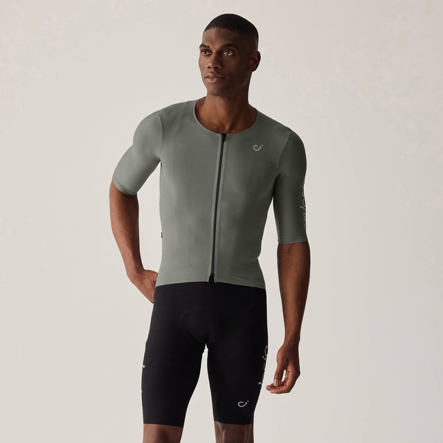 Velocio Men's CONCEPT Radiator Jersey in Onyx