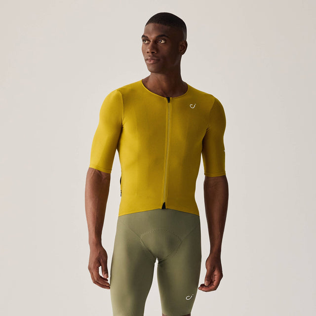Velocio Men's CONCEPT Radiator Jersey in Sulphur