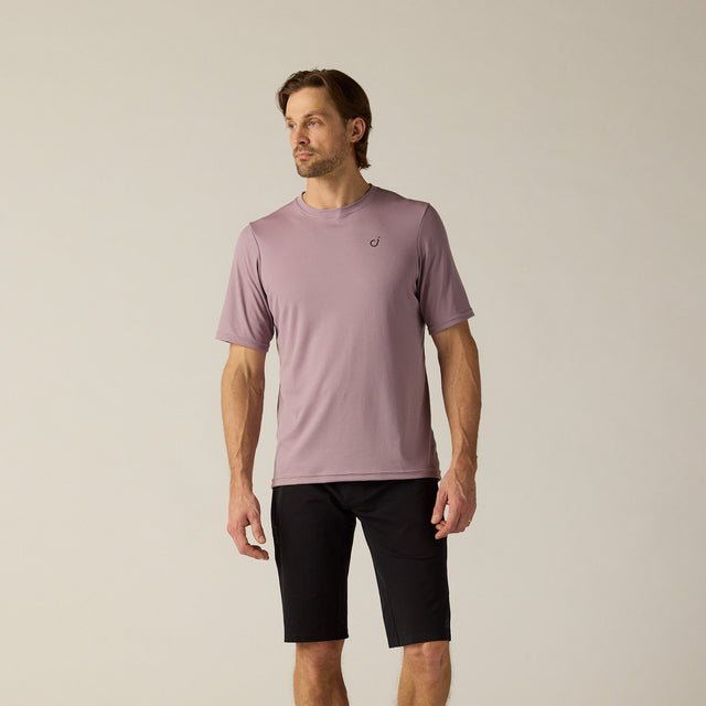 Velocio Men's Delta TRAIL Jersey in Elderberry