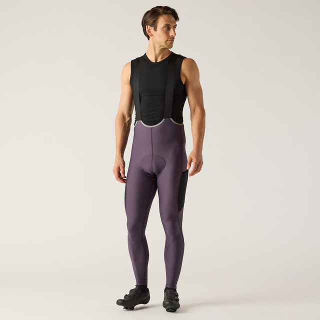 Velocio Men's LUXE Thermal Bib Tight (Past Season) in Nightshade