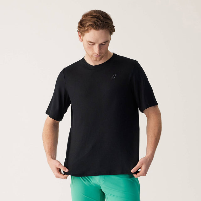 Velocio Men's Merino TRAIL Jersey in Black