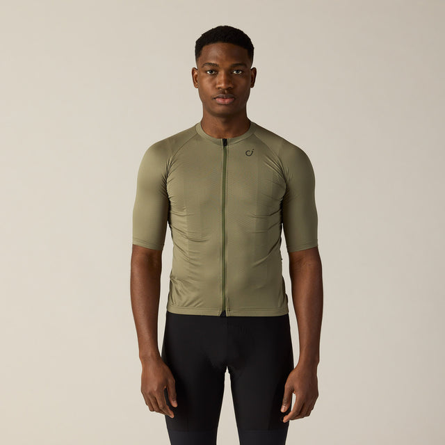 Velocio Men's ONE Jersey in Deep Lichen