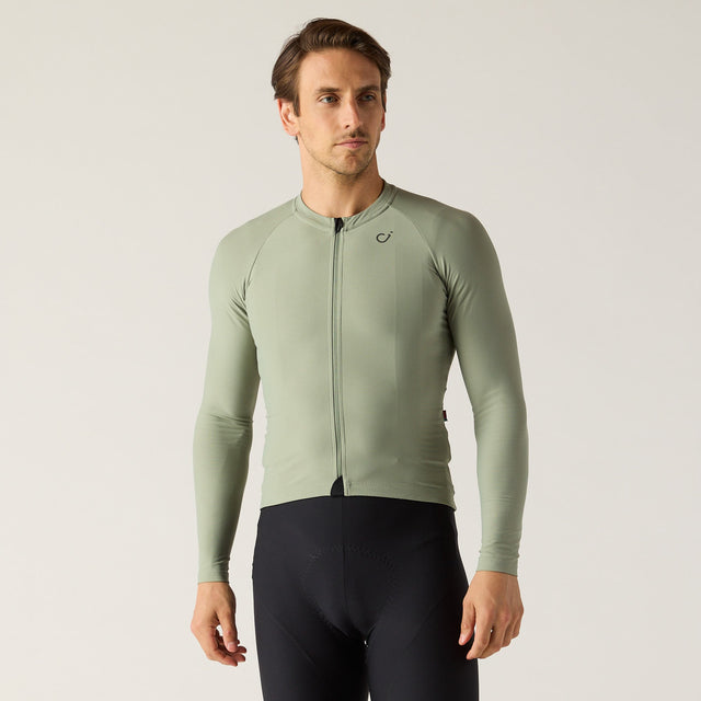 Velocio Men's ONE Long Sleeve in Lily Pad
