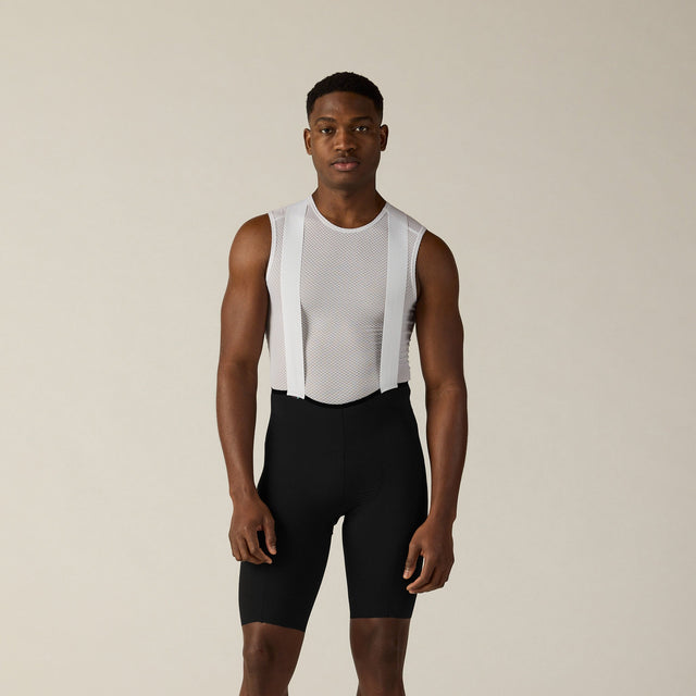 Velocio Men's LUXE Ultralight Bib Short in Black