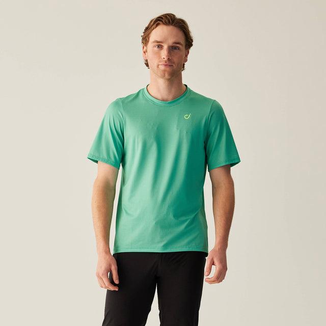 Velocio Men's Ultralight MTB Jersey in Green Spruce