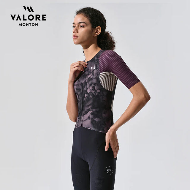 Womens Motion Jersey Plum