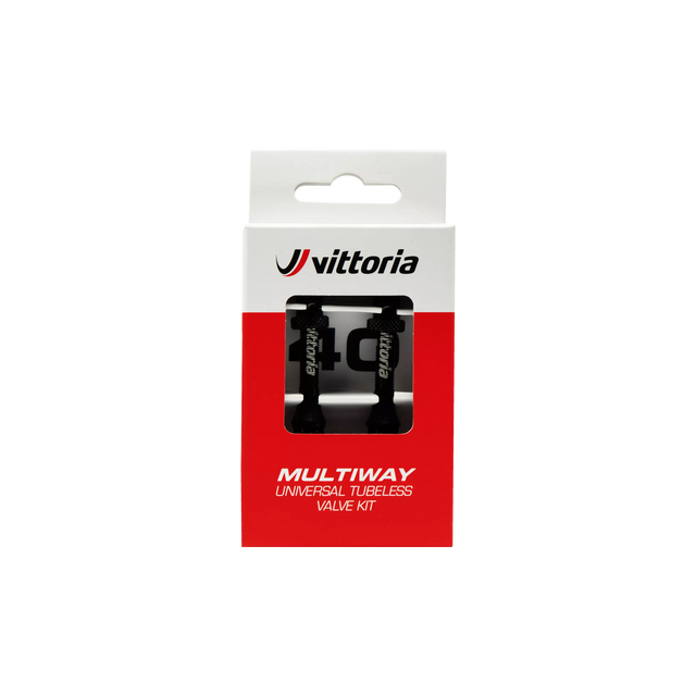 Vittoria Multiway Alloy Tubeless Valves (Pair)
