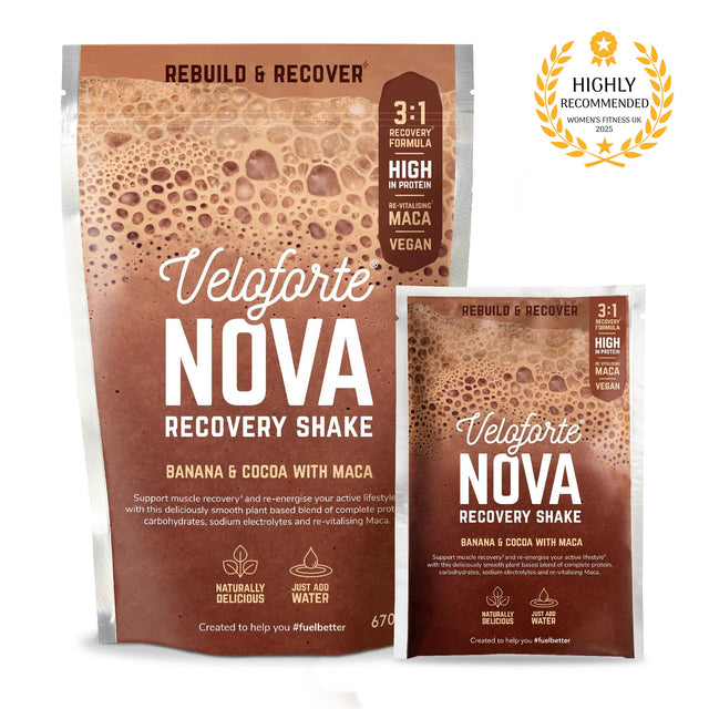 Veloforte Nova Recovery Protein Powder - Banana, Cocoa & Maca